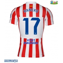 Atletico Madrid David Hancko #17 Hjemmedrakt 2025-26 Kortermet